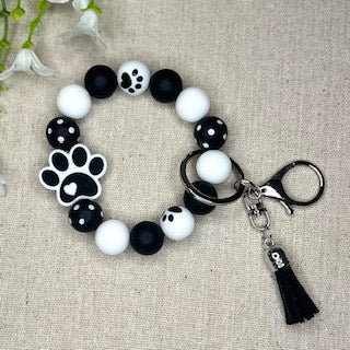 Paw-Fect Keychain Wristlet