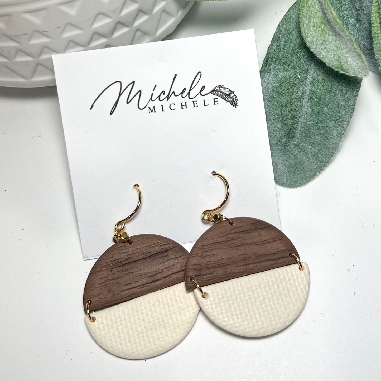 Rustic Duo Earrings