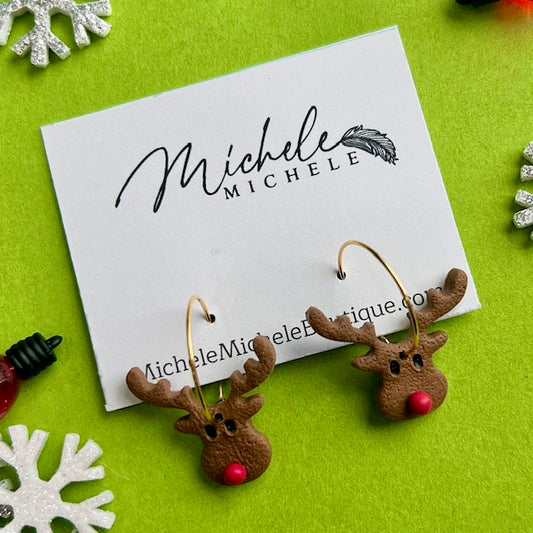 Jolly Reindeer Hoops