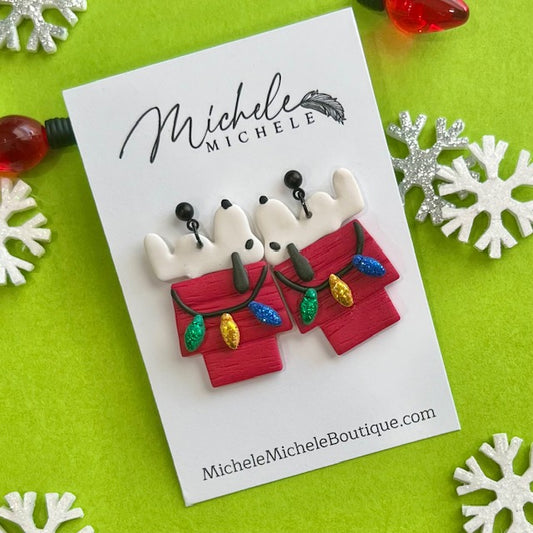 Festive Fido Earrings