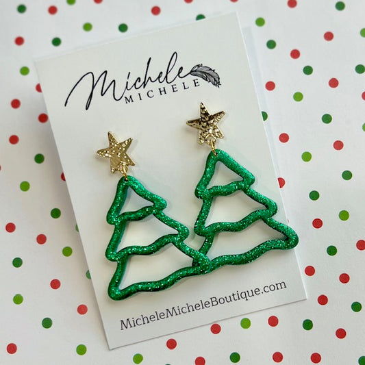 Sparkling Pines Earrings