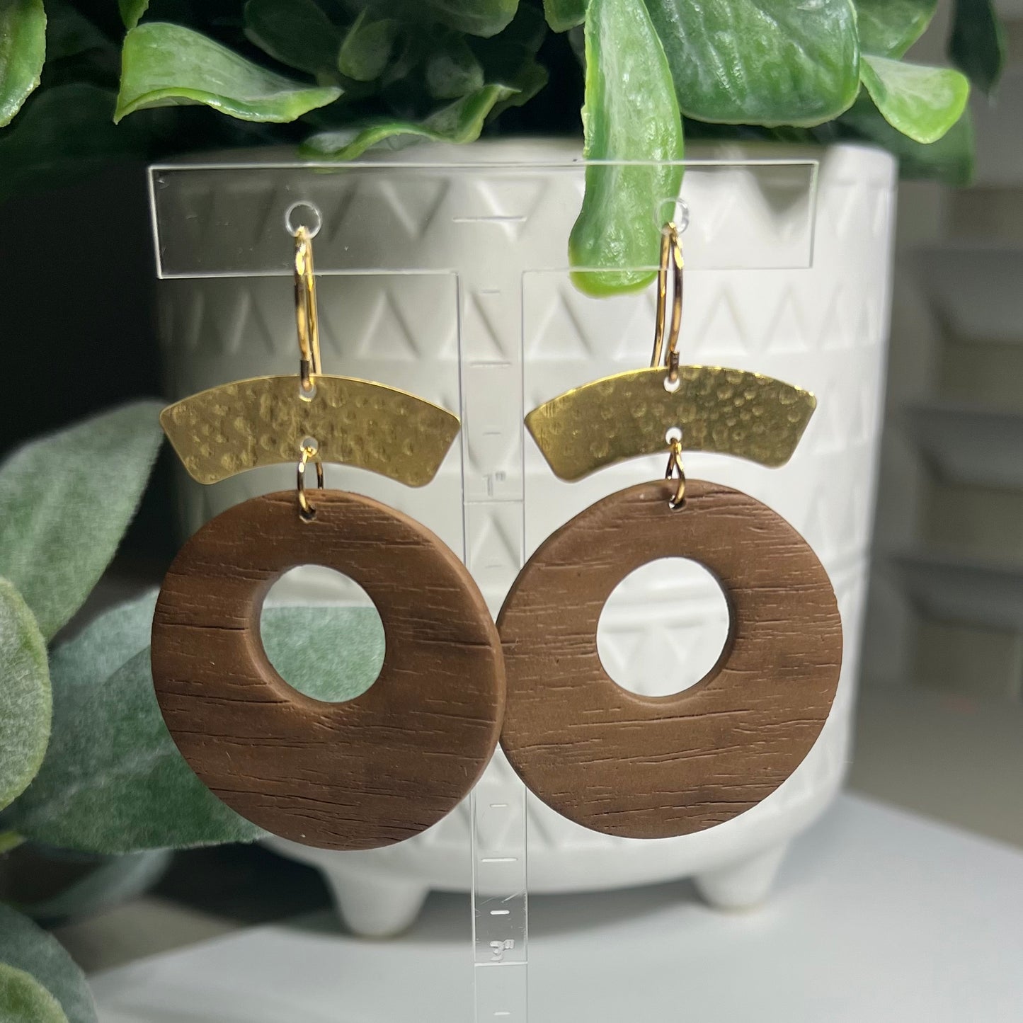 Woodland Circle Earrings