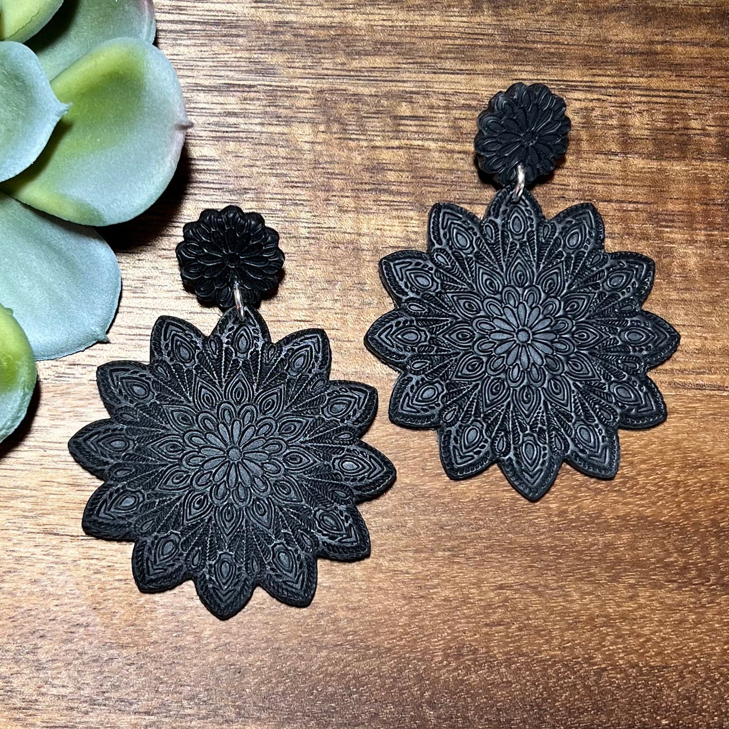 Boho Medallion Earrings